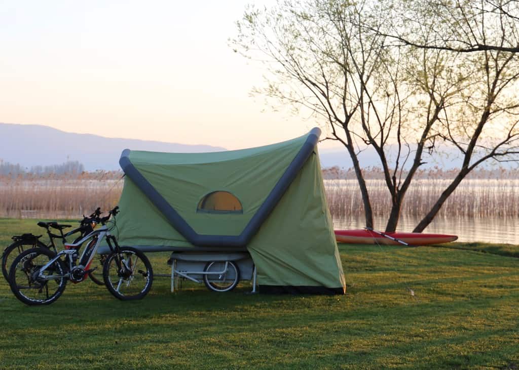 Der FahrradCaravan Gentle Tent BTurtle Der Reisetester